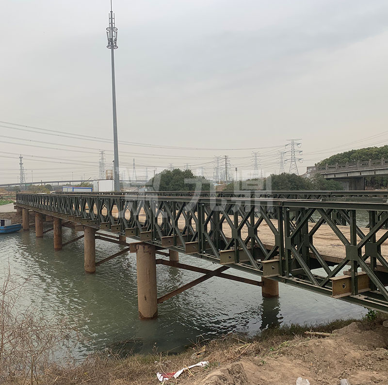 貝雷橋加固施工的設計間距