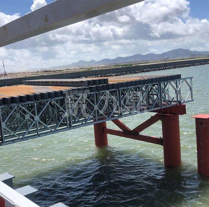 貝雷鋼橋銜接拚裝注意事項